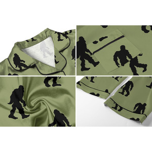Ensemble de pyjamas pour enfants à motif mignon Vêtements de nuit thermiques doux à manches longues Pyjamas chauds pour enfants Vente en gros - Product Image 3