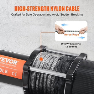 Treuil d'ancre 12000lbs 3 tonnes 1000 kg Treuil électrique 12v - Product Image 6