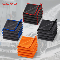 Serviette de lavage auto en microfibre super absorbante 500/600 GSM, marque privée, 60*90cm, sans rayures, à boucles torsadées, pour séchage rapide