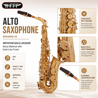 Wholesale/OEM/Factory Price Professional Performance of Alto Saxophone in Brass Flat E-key, Wind Instruments for Adult Beginners