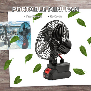 Ventilador Inalámbrico Recargable <span class=keywords><strong>Mini</strong></span>, <span class=keywords><strong>Motor</strong></span> sin Escobillas, Dos Velocidades, Ventilador Portátil, Color Personalizado - Product Image 2