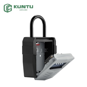 Coffre-fort à clé combiné, étanche, avec serrure à code, boîte d'accès en aluminium pour <span class=keywords><strong>location</strong></span> de vacances - Product Image 1