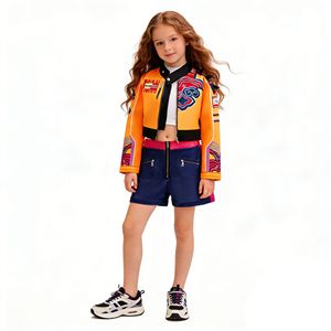 Disfraz de Halloween de Alta Calidad para Niños, Disfraz de Personaje de TV y Cine, Chaqueta Kpop y Conjunto de Pantalones para Niña - Product Image 3