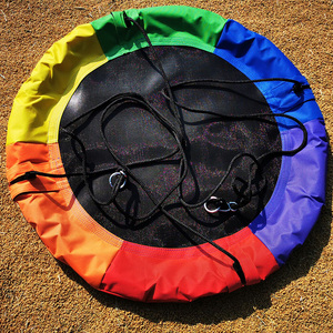 <span class=keywords><strong>Altalena</strong></span> a Forma di Piattino <span class=keywords><strong>in</strong></span> <span class=keywords><strong>Tessuto</strong></span> Textliene/Oxford, <span class=keywords><strong>Altalena</strong></span> Gigante da 40 Pollici - Product Image 2