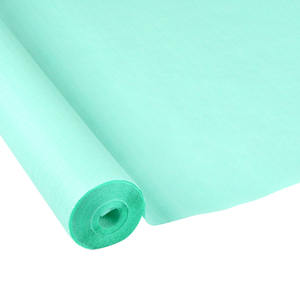 Mantel de Papel con Diseño de Vitaminas en Relieve, 1.18x15 Metros, Color Salvia - Product Image 1