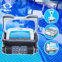 Haute qualité automatique piscine Robot aspirateur en plastique piscine nettoyage eau couronne piscine outils de nettoyage accessoires