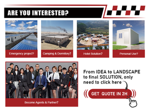 Casa Contenedor Moderna Cammi House, Clase de Resistencia al Fuego, Instalación Rápida, Diseño Transpirable para Uso en Granjas y Apartamentos, 5 Años de Garantía - Product Image 6