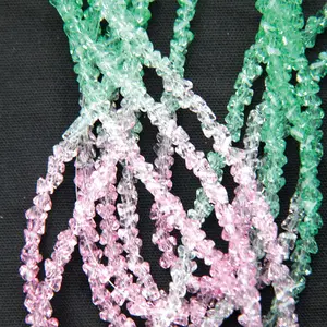 Honor Of Crystal Wholesale New 1-10mm Colored Beads Colorful Crystal Beaded Multicolored Necklace