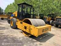 Compacteur à rouleaux routier SEM518 520 522, moteur diesel Doosan 100KW, économie d'énergie, pompe et moteur monocylindre, 6 tonnes