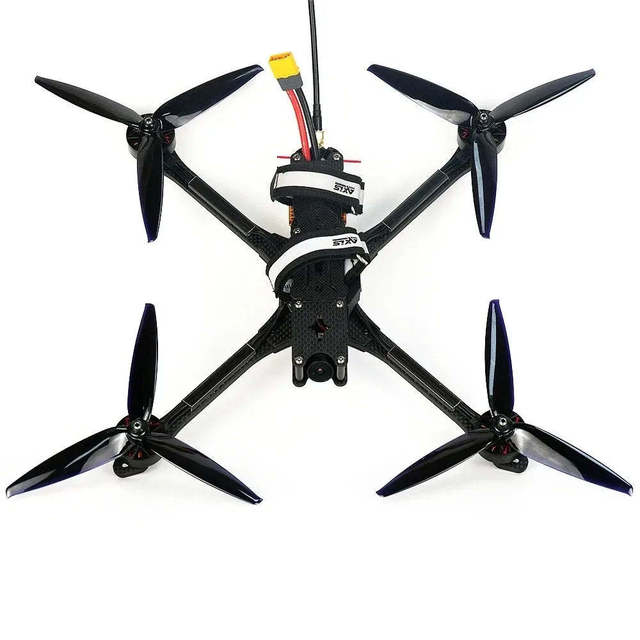Professional 7-Inch FPV Cinematic Freestyle Drone with 4K Image and Video Capture Long-Range Analog 5.8G VTX