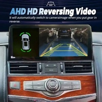 Layar Sentuh Android 15 12,3 inci Untuk Dashboard Patrol Y61/Y62 Infiniti QX80/QX56 2010-2020 2DIN GPS CarPlay Multimedia Player