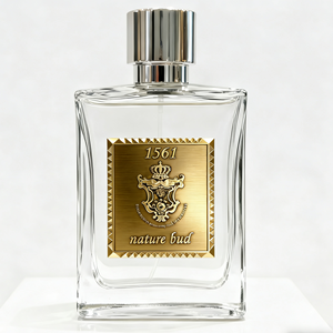 Etiqueta de Metal Personalizada en 3D, Placa de Identificación de Aluminio Fundido a Presión Plateada, Pegatinas para Perfumes, Impresión por Grabado, Artesanía en Metal, Etiqueta para Bolsos - Product Image 3