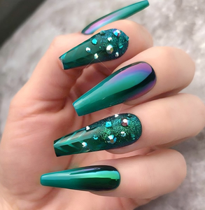 <span class=keywords><strong>Faux</strong></span> <span class=keywords><strong>ongles</strong></span> à presser longs, forme cercueil trapézoïdale, couleur unie, pré-conçus, style ballerine, lot de 24, <span class=keywords><strong>pour</strong></span> l'exportation - Product Image 1