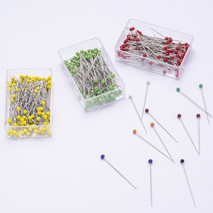 38mm renkli cam kafa konumlandırma boncuk Pin sabitleme pimi giysi dikey kesme sabitleme pimi çapraz dikiş konumlandırma <span class=keywords><strong>Pi</strong></span> - Product Image 1