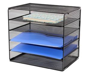 Büro Modische neue stil <span class=keywords><strong>desktop</strong></span> ordner <span class=keywords><strong>organizer</strong></span> metall hängen mesh wand montiert datei veranstalter - Product Image 2