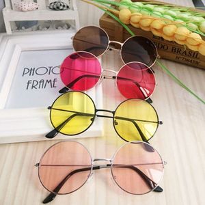 Las mujeres de moda Retro redondo de plástico gafas de sol <span class=keywords><strong>lentes</strong></span> gafas marco mujeres chicas de protección gafas - Product Image 2