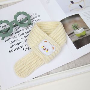 Pet Dog Scarf Knit Winter Warm Cartoon Bear Pattern Soft Neck Warmer For Bichon Frise Shiba Inu Cats - Product Image 3