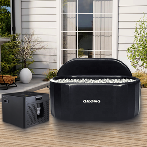 Biểu tượng tùy chỉnh động cơ tự động 1/3HP Băng tắm máy lạnh vòi hoa sen Máy làm lạnh & tắm nước nóng mát thể thao phục hồi bơm - Product Image 4