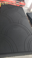 Panneaux acoustiques personnalisés en feutre PET pour la décoration murale intérieure Panneau insonorisé à rainure en V en fibre de polyester au design moderne