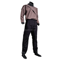 Combinaison étanche professionnelle ODM&OEM pour kayak, entièrement scellée, avec fermeture éclair diagonale, pour le rafting en eaux vives et le kayak.