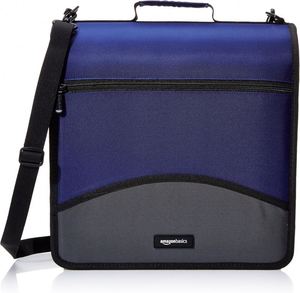 Case-it Portable Anti-Seismic polyester <b>Notebook</b> Bag Cross-Border Business Briefcase Zip Tab Zipper <b>Binder</b> - Product Image 1