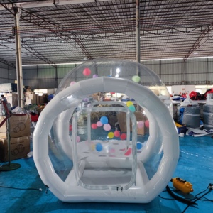 <span class=keywords><strong>Château</strong></span> gonflable transparent pour enfants, dôme gonflable, tente à bulles pour fêtes en plein air - Product Image 3