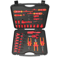 Kit professionnel de couteaux et pinces isolés haute tension, outils à main pour mécaniciens pour l'entretien des véhicules électriques à énergie nouvelle