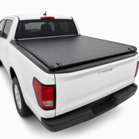 Couverture de benne de camion enroulable rigide en aluminium anti-pincement manuelle pour GMC Sierra 1500 6FT OEM ODM