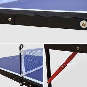Mesa de Ping Pong Plegable de Tamaño Mini para Interiores, Mesa de Tenis de Mesa para Niños, Gran Venta - Product Image 6
