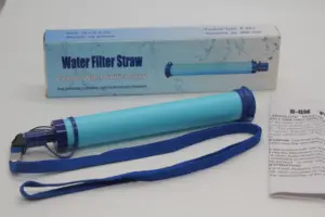 Wasserfilter tragbar für draußen Camping Bushcraft Überleben tragbarer doppelfilter