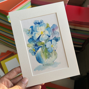 Nghệ thuật tùy chỉnh in chất lượng cao passe-partouts in giấy giclee dịch vụ trực tuyến áp phích màu nước sơn - Product Image 1