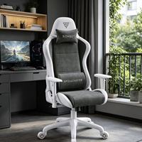 Chaise longue ergonomique de haute qualité et confortable, chaise de jeu en cuir, chaise de bureau pivotante moderne et économique