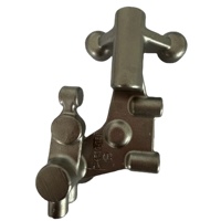 Loquet mécanique en métal moulé, structure robuste pour applications industrielles