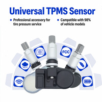 Capteur TPMS programmable universel ANDEREY 433 MHz 315 MHz, remplace 98 % des véhicules, capteur de pression des pneus PEPS pour la sécurité automobile
