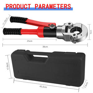 Alat Crimping Pipa Tembaga Hidrolik untuk Perawatan dan Perbaikan Pipa, JAW CRIMPING YANG DAPAT DIGANTI 1/<span class=keywords><strong>2</strong></span>", <span class=keywords><strong>3</strong></span>/4", 1\" - Product Image 4