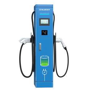 Station de <span class=keywords><strong>recharge</strong></span> pour véhicules <span class=keywords><strong>électrique</strong></span>s Bluesky, étanche, OCPP1.6J, charge rapide DC, montage au sol - Product Image 1