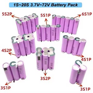 Pin Lithium-ion sạc lại, dung lượng thấp, mã sản phẩm 18650 21700 26650 32700, điện áp 3.7V 7.4V 11.1V 12V 14.8V 24V 48V - Product Image 2