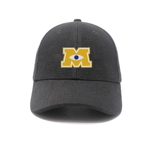 หมวกเบสบอลทรงโค้ง 6 แผง ผ้าลินินผสมฝ้าย ปักลาย ดีไซน์ใหม่ หรูหรา สำหรับผู้หญิง สไตล์วินเทจ ระบายอากาศได้ดี เหมาะสำหรับเล่นกีฬา - Product Image 1