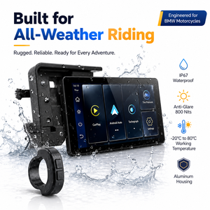Système de navigation GPS pour moto BMW, écran tactile 6,5 pouces, Android Auto, étanche IP67, navigation d'aventure - Product Image 4