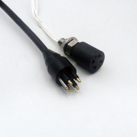 Connecteur sous-marin Subconn rond compatible modèle 4 broches BH4F IL4M pour équipement de plongée ROV IP68