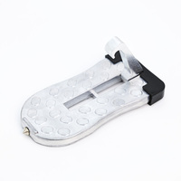 Marteau de sécurité pliable en alliage d'aluminium pour porte de voiture avec ajustement universel pour SUV/Van/Camion industriel de qualité OEM ODM supporté