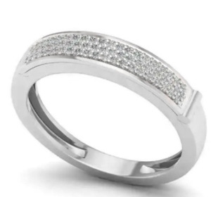 Anello di Cristallo Personalizzato con Messaggio Nascosto Ti Amo, Anello di Promessa alla Moda - Product Image 2