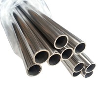 Tuyau en acier inoxydable poli finition brossée 304 304L 316 316L / Tube en acier inoxydable soudé de haute qualité