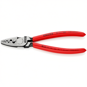 Pinza crimpadora de cables Knipex 97 71 180 Fabricada en Alemania 0.25-35 / 0.50-75 / 1-16 mm AWG 23-5 - Product Image 3