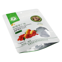 Sachet d'emballage en plastique à fermeture éclair imprimé en héliogravure, type stand-up, pour snacks, noix, pruneaux salés, lait