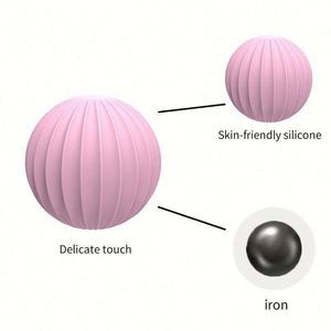 Professional Pilates & <b>Yoga</b> Weight <b>Balls</b> 1.5KG Silicone Iron Core Handheld Isotonic Shoulder Strength Training - Product Image 3