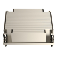 Refroidisseur de processeur de serveur COOLSERVER Ampere Altra LGA4926 1U A71, dissipateur thermique personnalisable, simulation thermique, faible bruit, boîtier d'ordinateur en cuivre