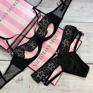 <span class=keywords><strong>Conjunto</strong></span> de lencería íntima VS <span class=keywords><strong>Victoria</strong></span>'s <span class=keywords><strong>Secret</strong></span> Passion con tirantes, corsé con varillas, ceñido a la cintura y efecto push-up para busto pequeño - Product Image 5