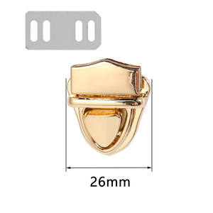 Cerraduras de prensa de metal pequeñas al por mayor, cierre personalizado, cierre giratorio, hebilla de cierre DIY para bolso, bolso de hombro, monedero, accesorios para bolso - Product Image 6