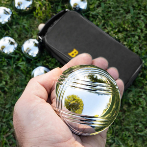 Boules de boccia en acier inoxydable durables 2026, 8 pièces, 6 pièces, boules colorées, sac de plage, jeu de balle de jardin familial en plein air, <span class=keywords><strong>boule</strong></span> de massage - Product Image 4